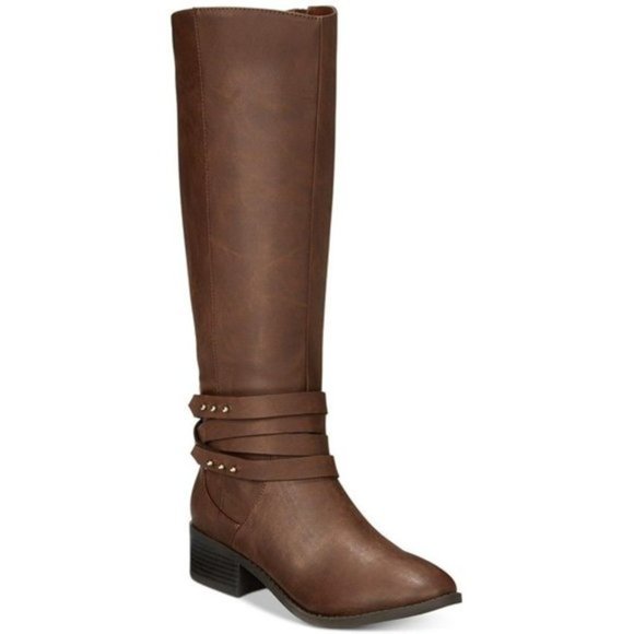 Material Girl Shoes - NWOB Material Girl Damien Faux Leather Tall Boots​